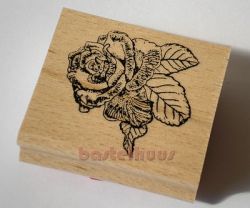 Rosenblüte - Stempel D661